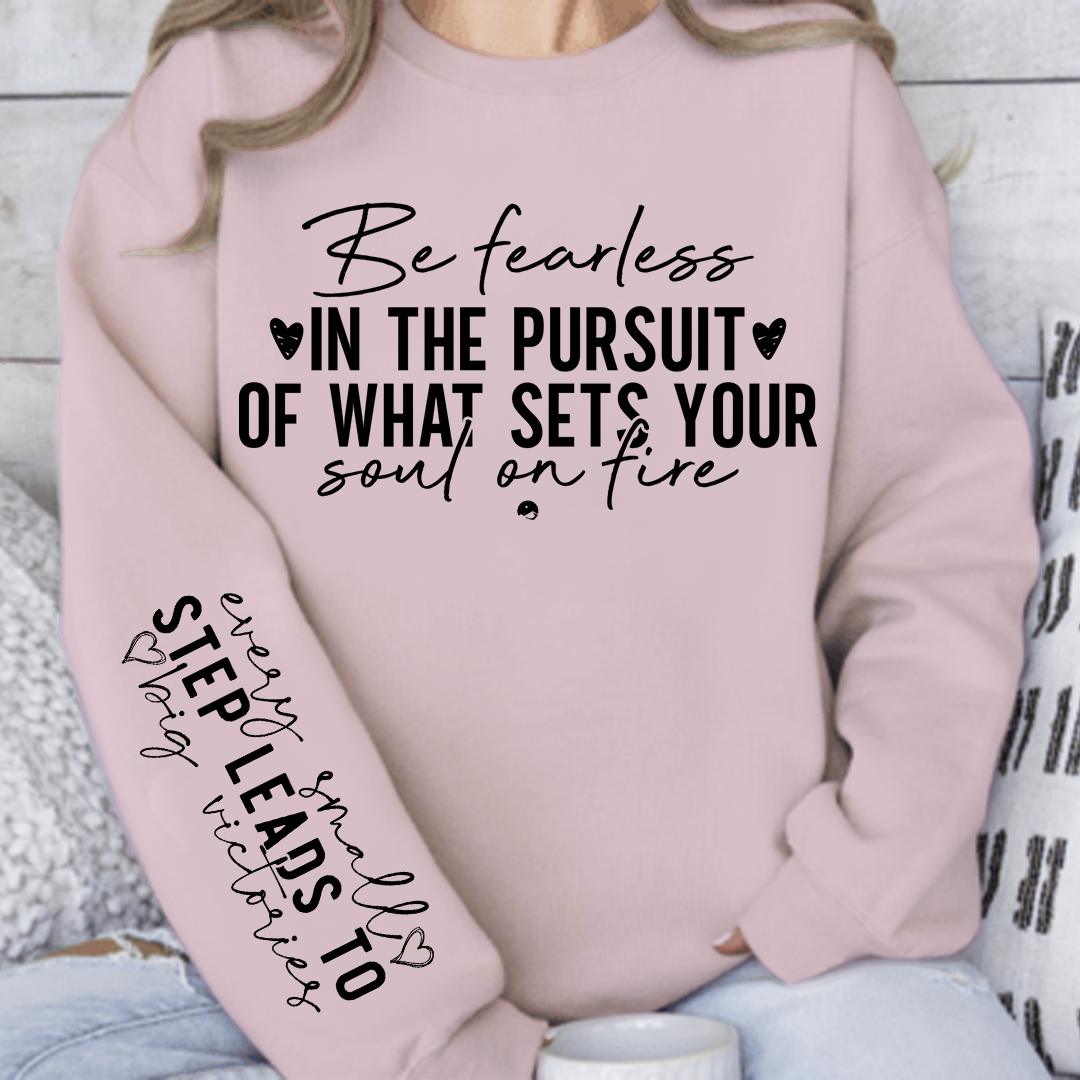 Bluza Unisex Be fearless in the pursuit