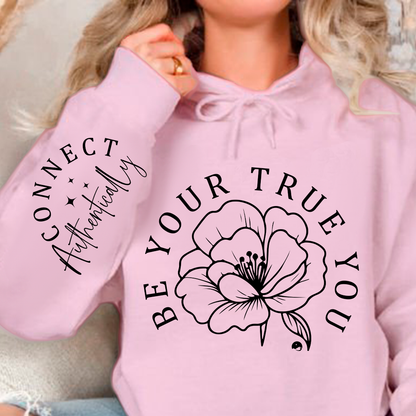 Bluza z kapturem Be Your True You