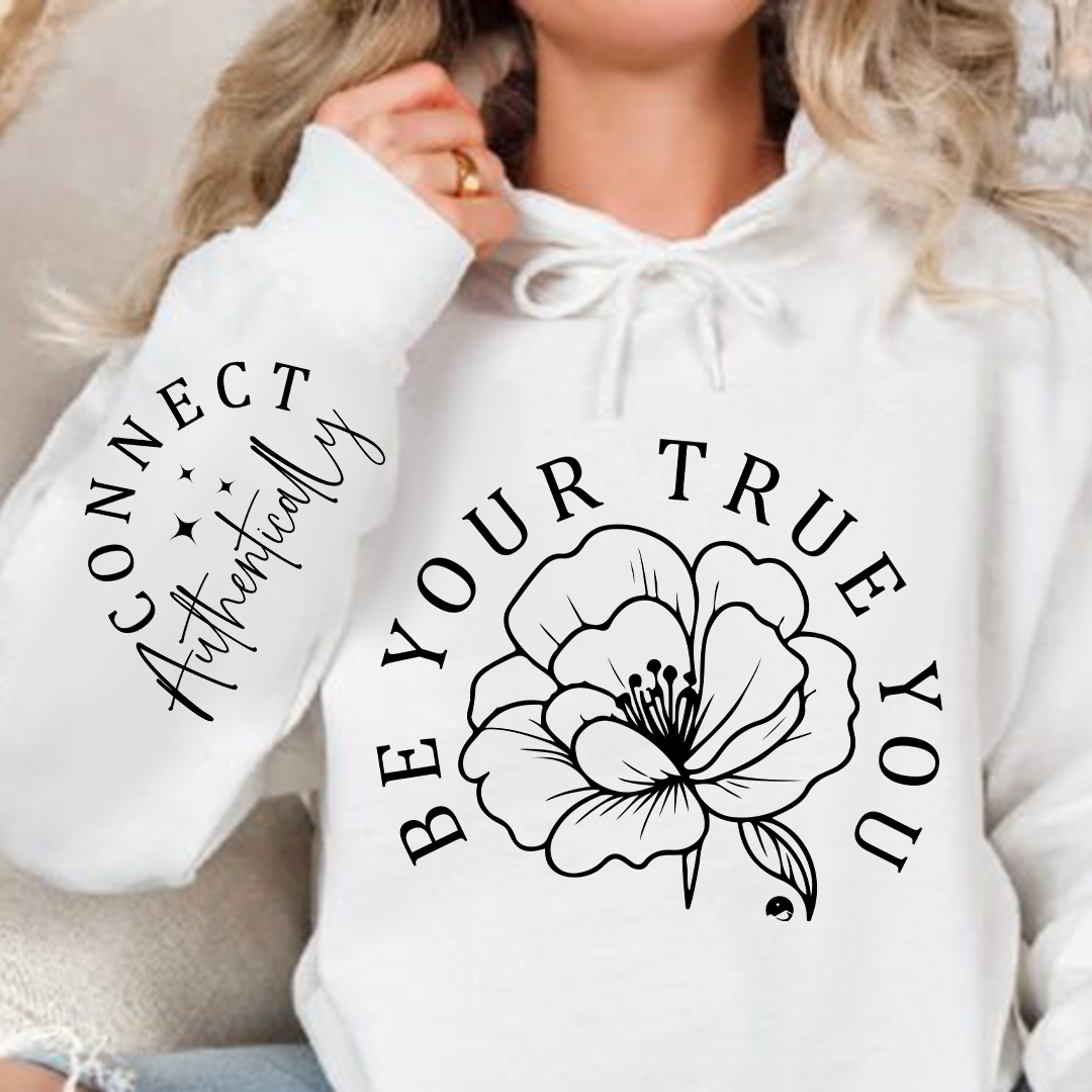 Bluza z kapturem Be Your True You