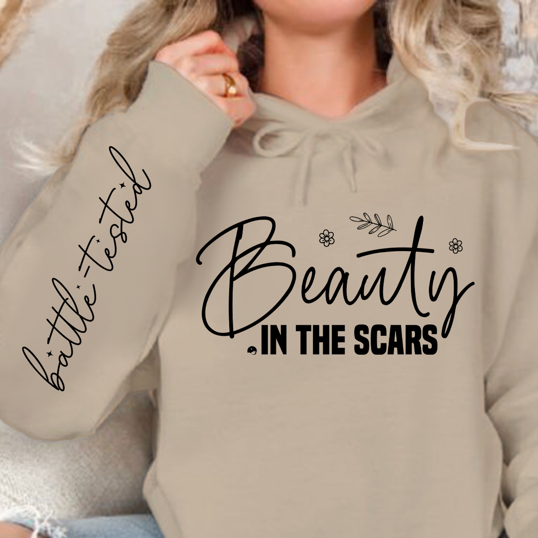 Bluza z kapturem Beauty in the scars
