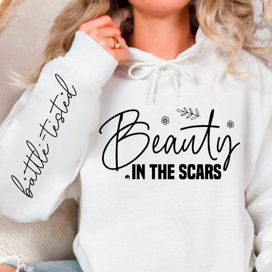 Bluza z kapturem Beauty in the scars 