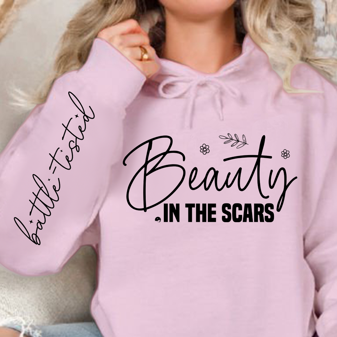 Bluza z kapturem Beauty in the scars