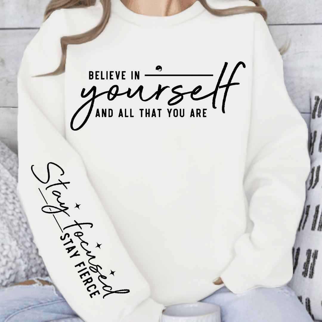 Bluzy Damskie Believe in yourself