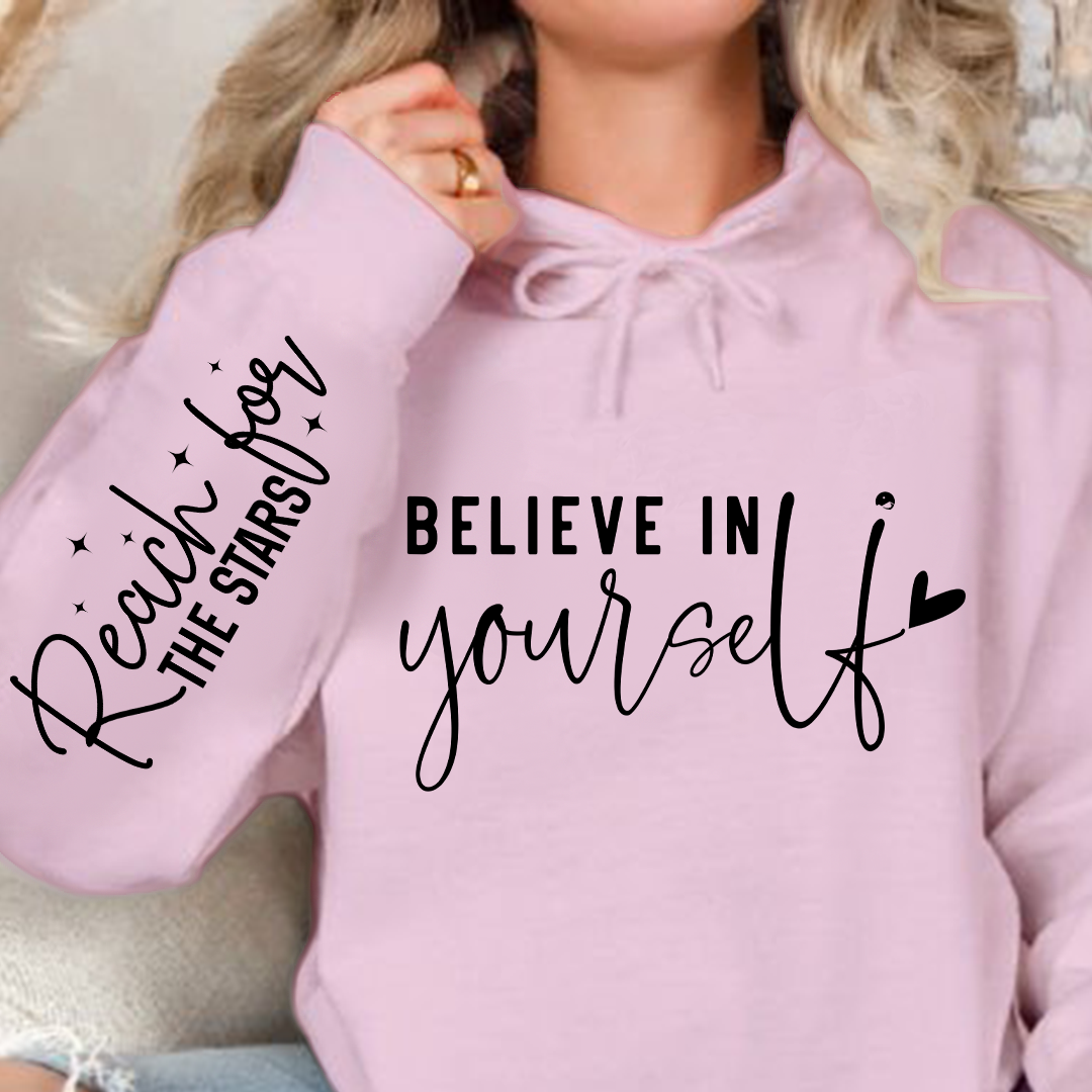 Bluza z kapturem Believe In Yourself