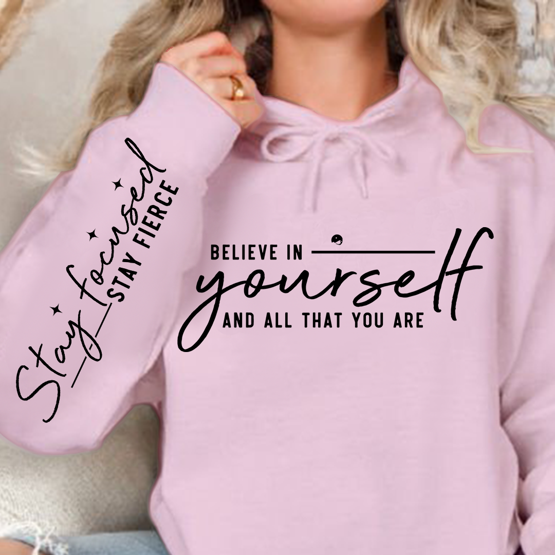 Bluza z kapturem Believe in yourself