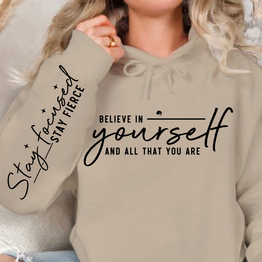 Bluza z kapturem Believe in yourself