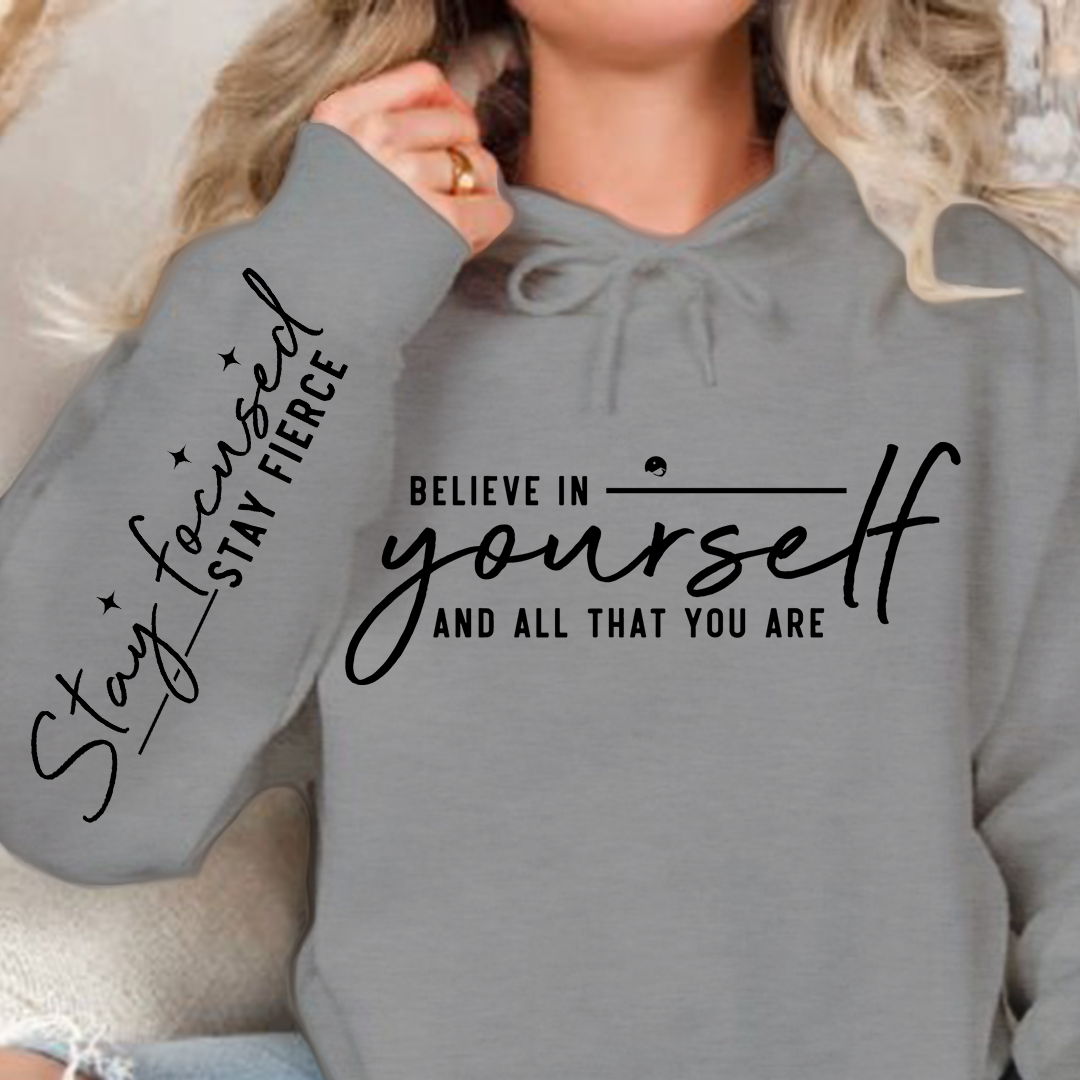 Bluza z kapturem Believe in yourself