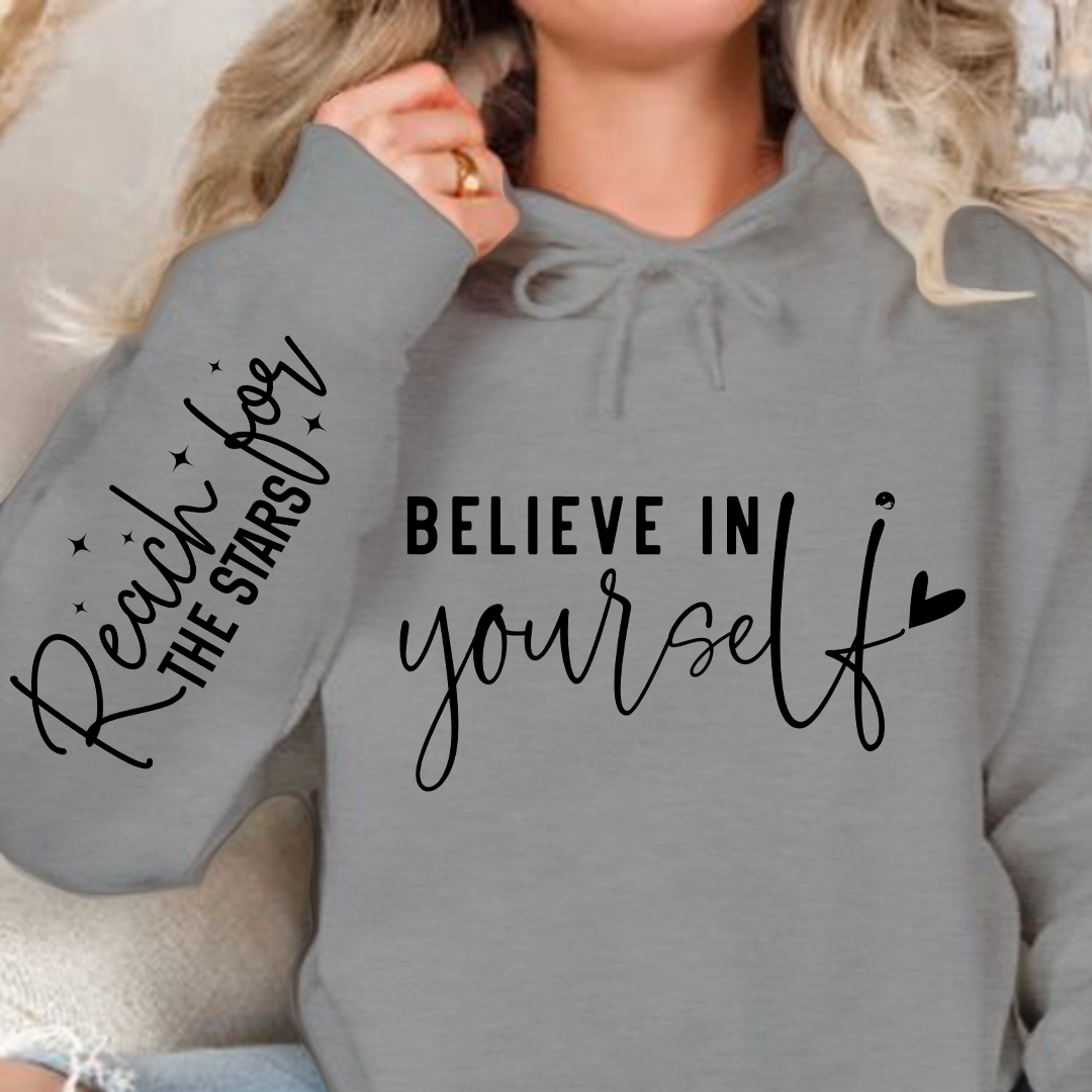 Bluza z kapturem Believe In Yourself
