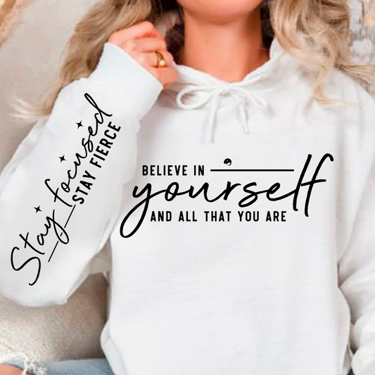 Bluza z kapturem Believe in yourself 
