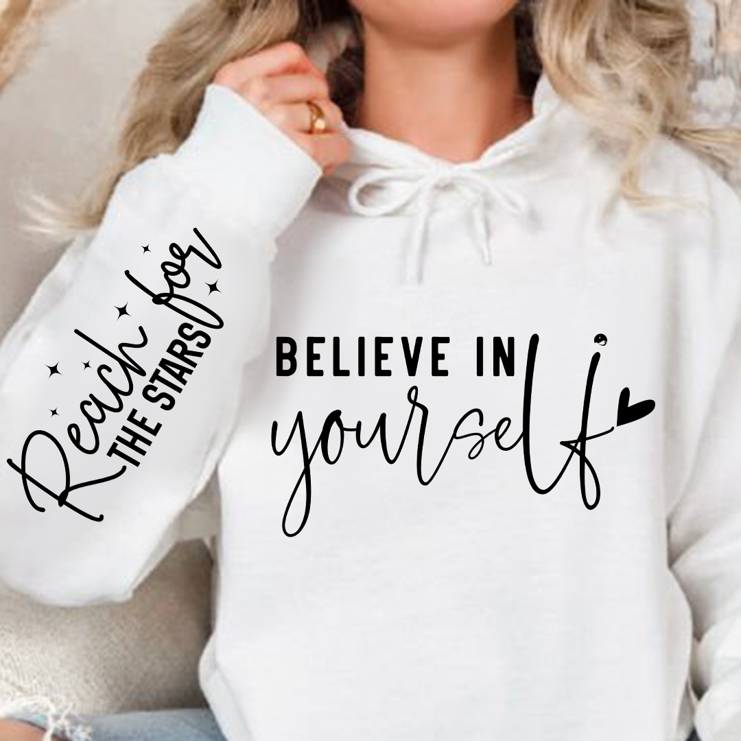 Bluza z kapturem Believe In Yourself
