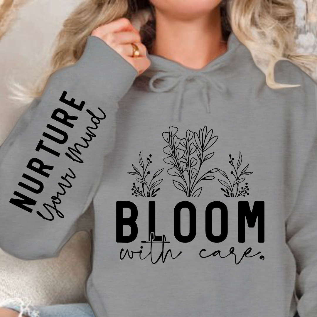 Bluza z kapturem Bloom With Care
