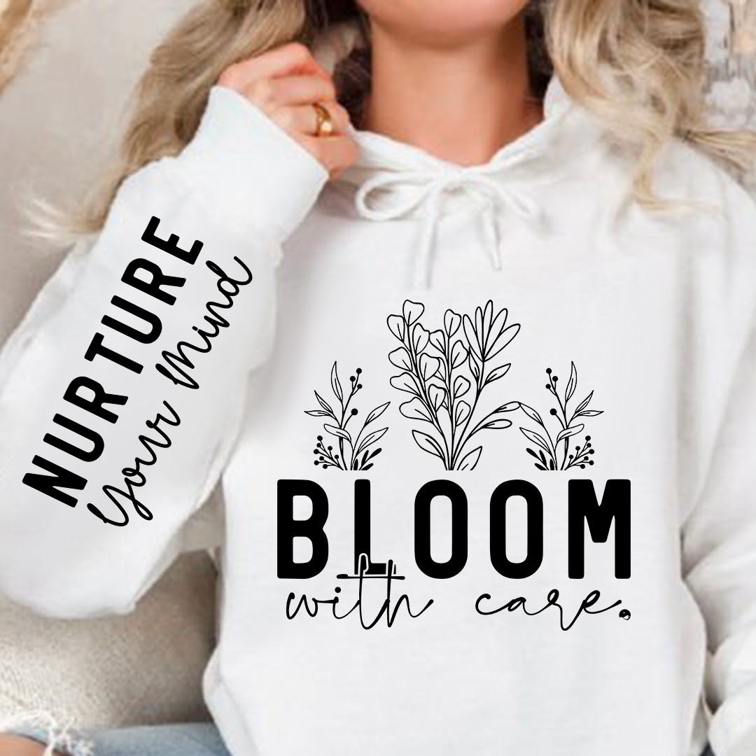 Bluza z kapturem Bloom With Care
