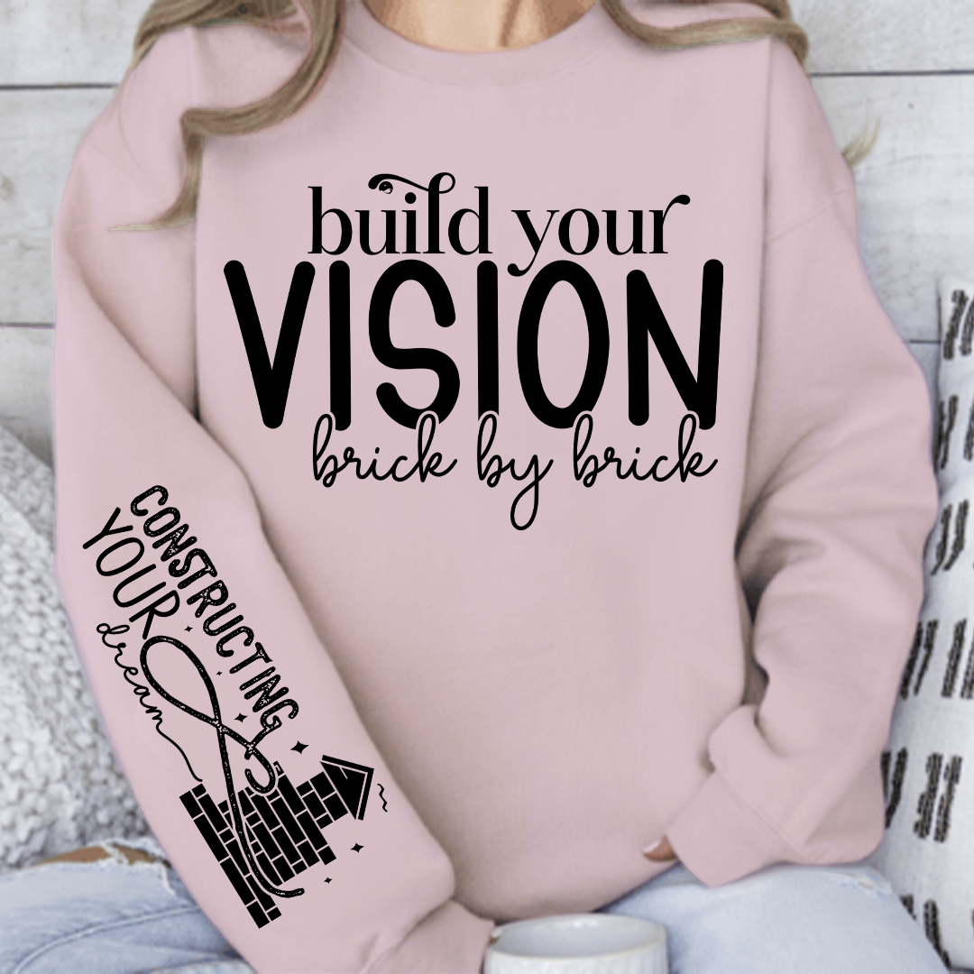 Bluza Unisex Build Your Vision Brick by Brick
