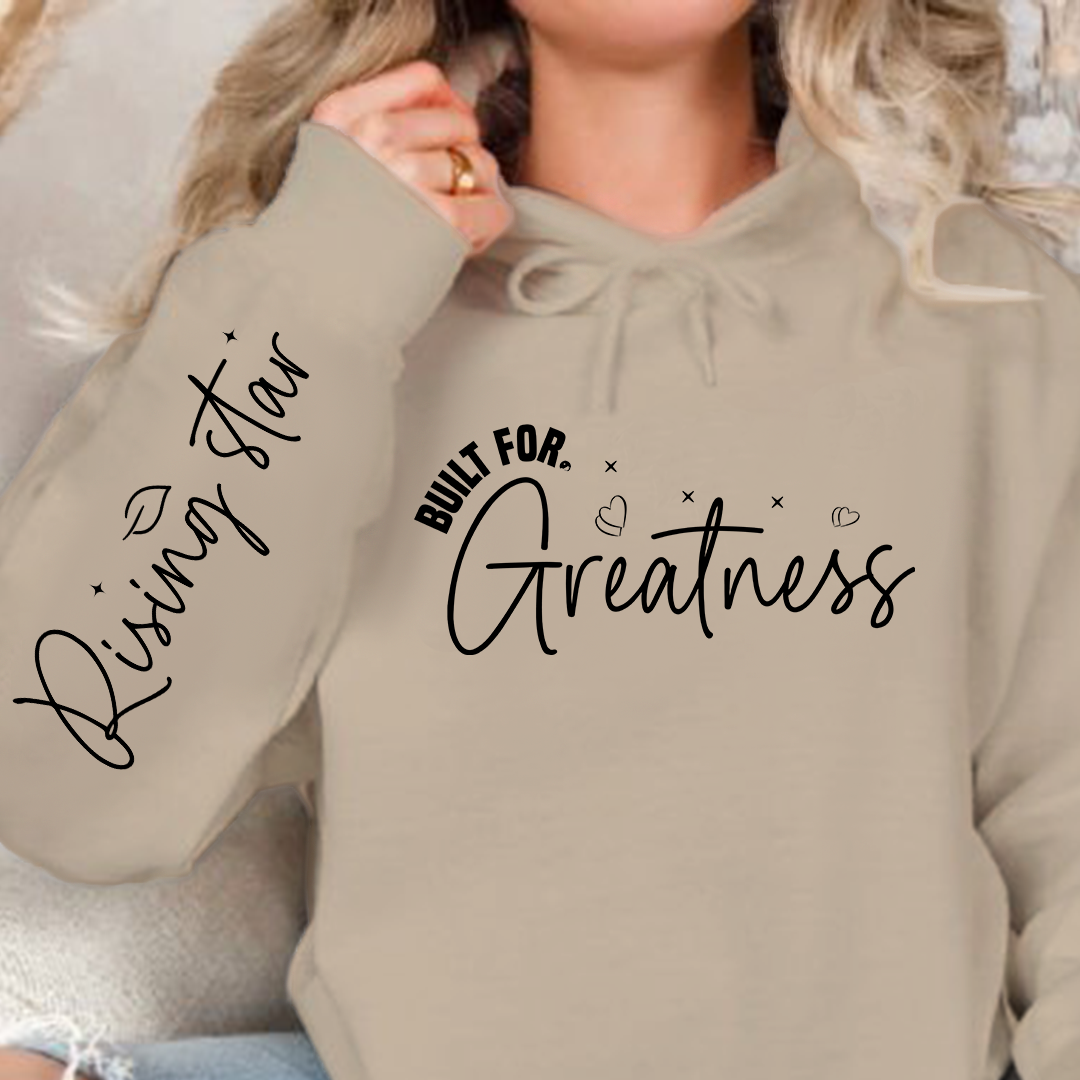 Bluza z kapturem Built for greatness