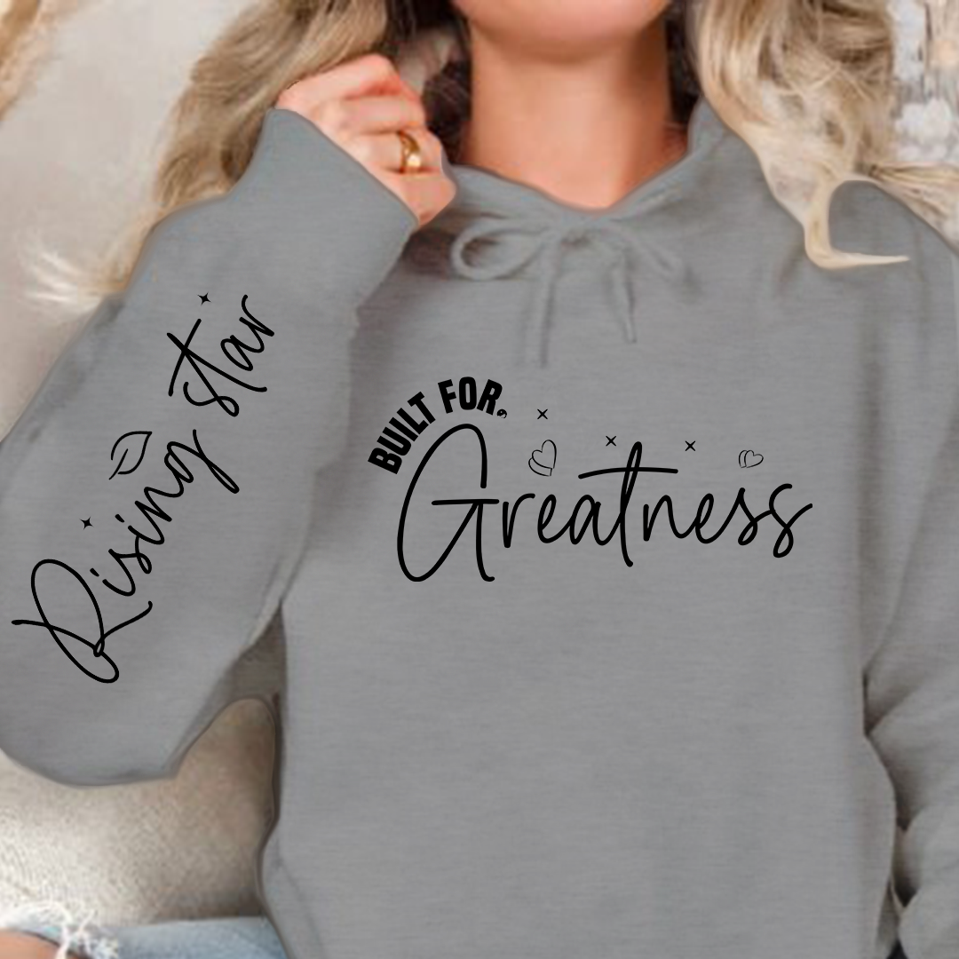 Bluza z kapturem Built for greatness