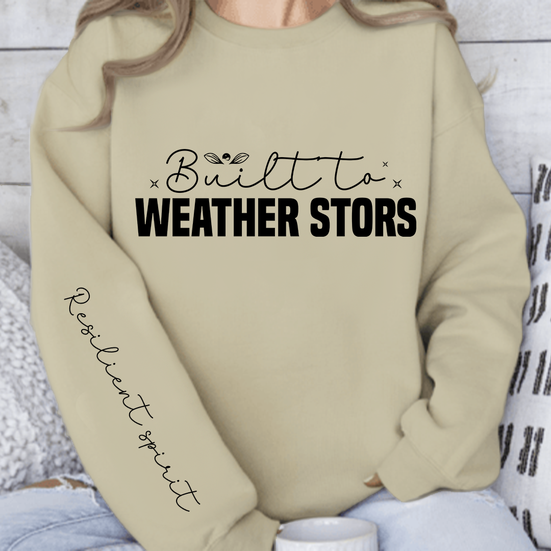Bluza Unisex Built to weather stors