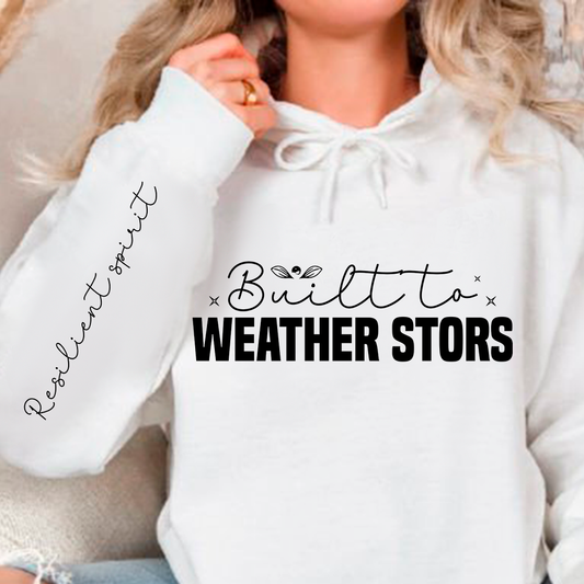 Bluza z kapturem Built to weather stors  