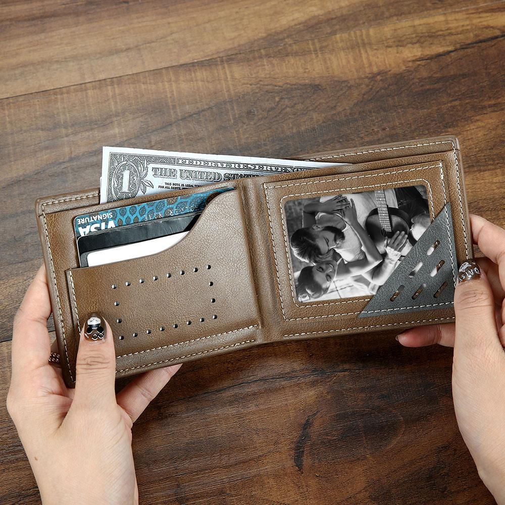 Personalizowana karta metalowa do portfela dla niego, prezent dla pary na rocznicę