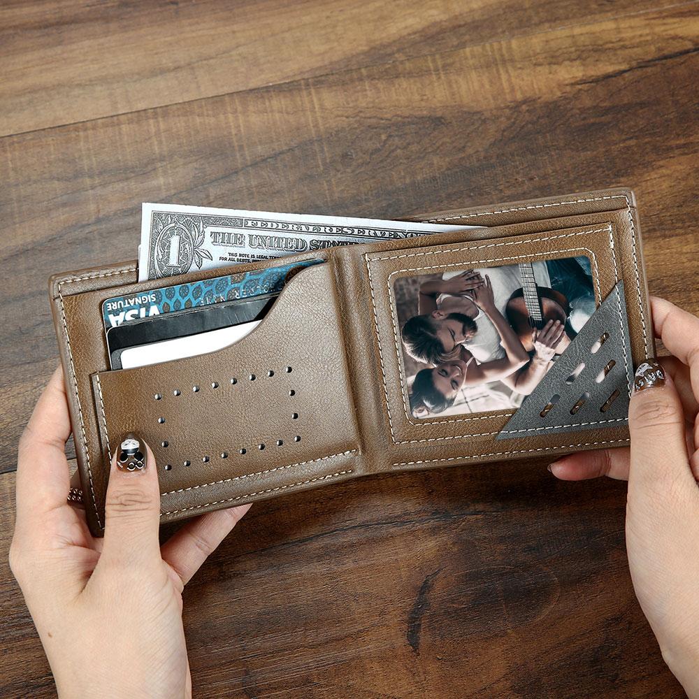 Personalizowana karta metalowa do portfela dla niego, prezent dla pary na rocznicę