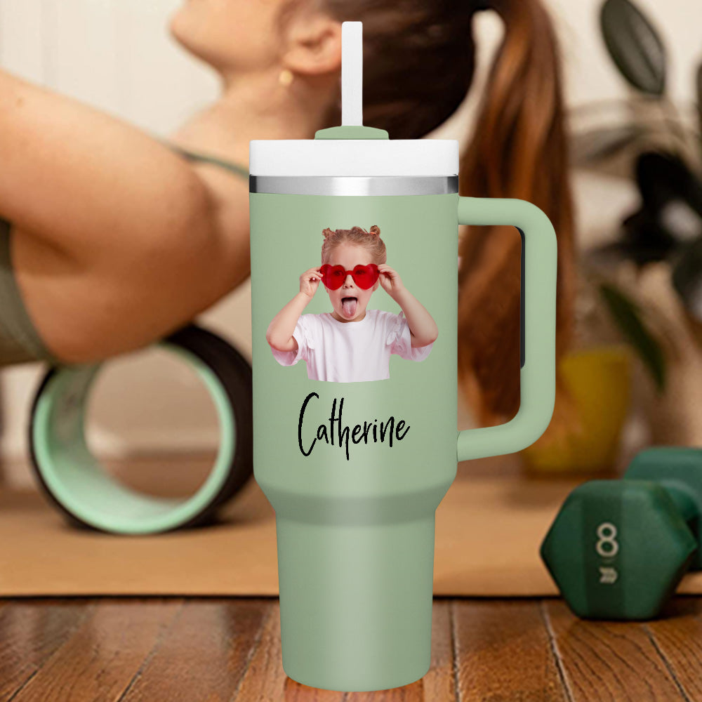 Kubek Termiczny Prezent dla Babci na Dzień Babci z Personalizowanym Napisem