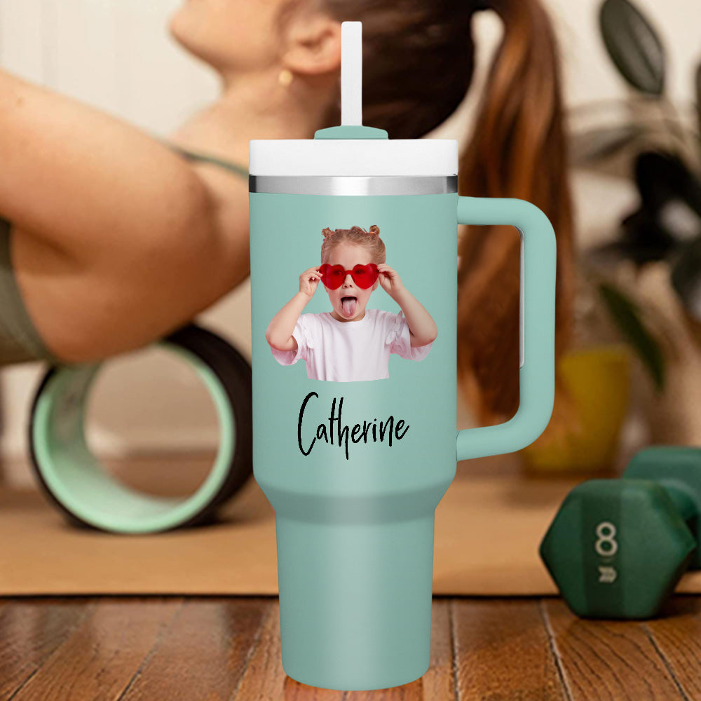 Kubek Termiczny Prezent dla Babci na Dzień Babci z Personalizowanym Napisem