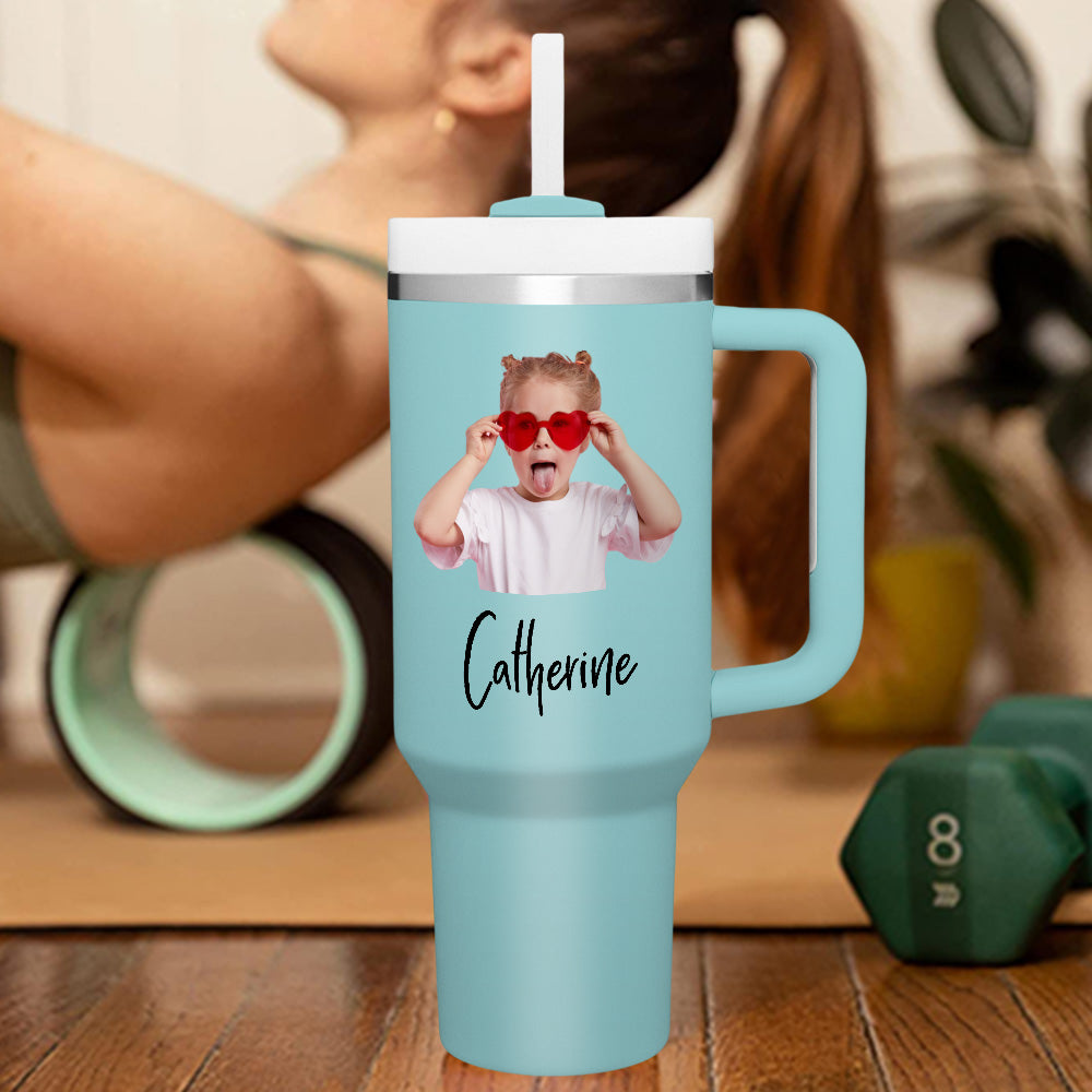 Kubek Termiczny Prezent dla Babci na Dzień Babci z Personalizowanym Napisem