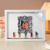 With Spot Lights : Museum of Us White Frame Personalized Couples Gift for Her Cute Miniature Museum Gifts