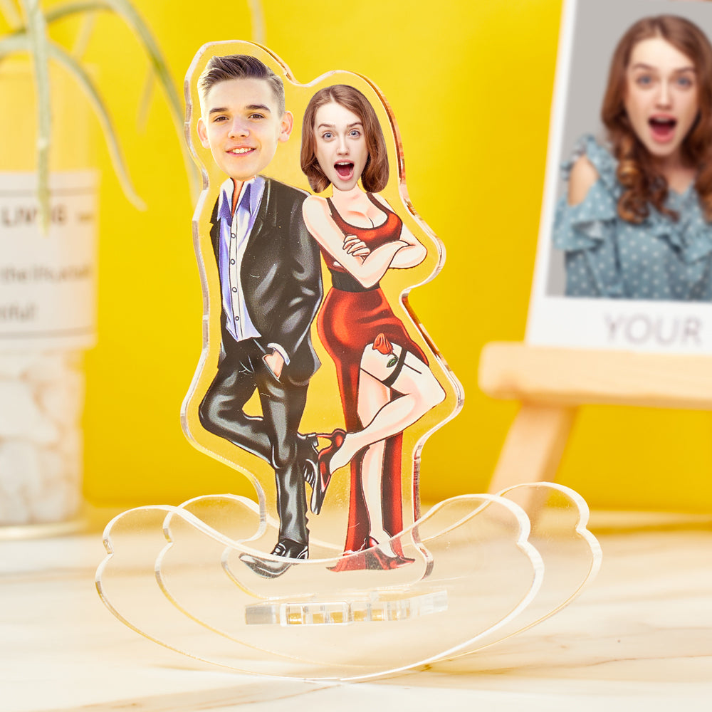 Personalizowane kubki dla pary z zdjęciami na prezent na rocznicę