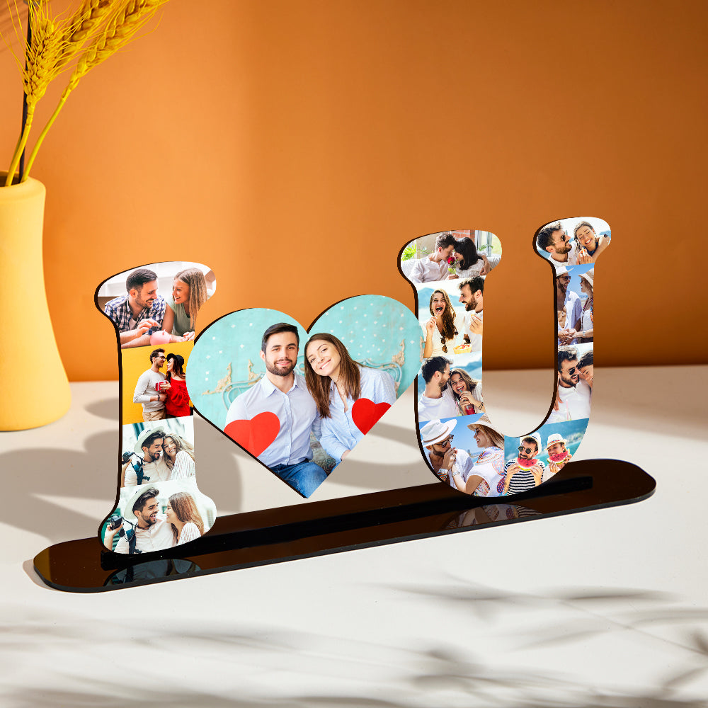 Personalizowana figurka ze zdjęciem na prezent dla pary, na rocznicę