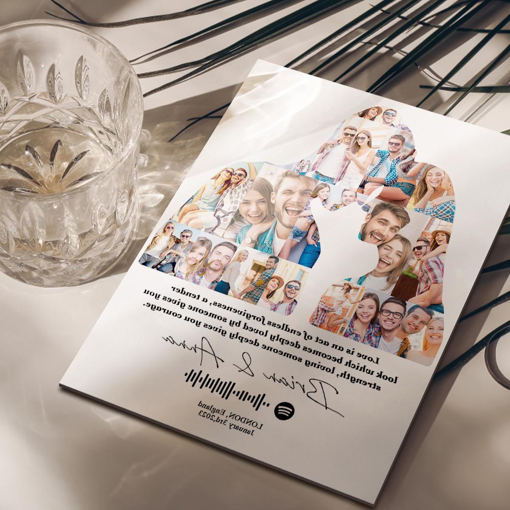 Personalizowany plakat z miłością na rocznicę dla niej, prezent na Dzień Zakochanych