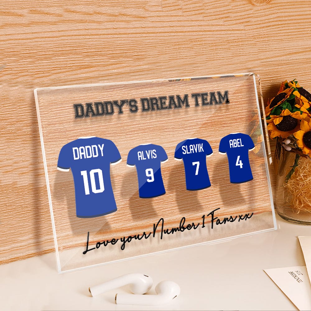 Lampa na Dzień Dziadka - Prezent dla Dziadka z imionami