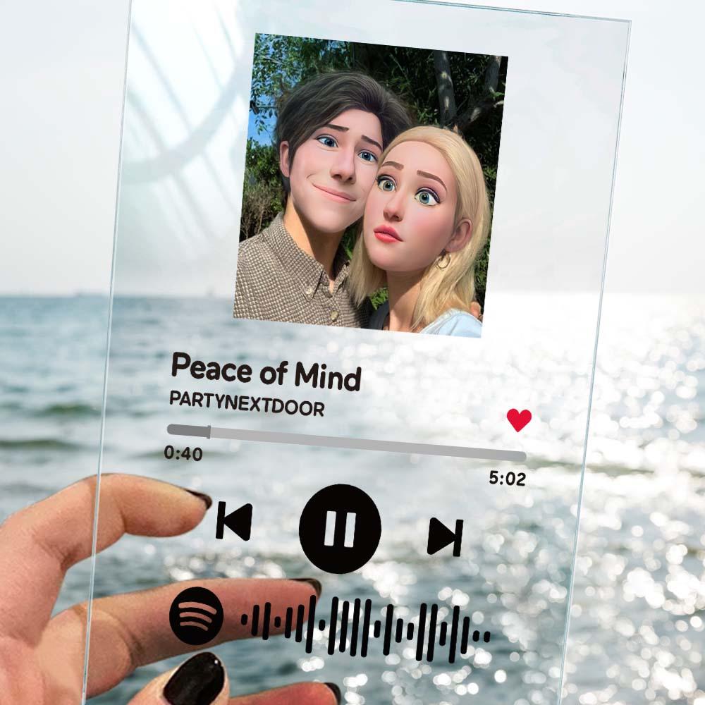 Figurka personalizowana dla pary na rocznicę lub ślub z podobizną