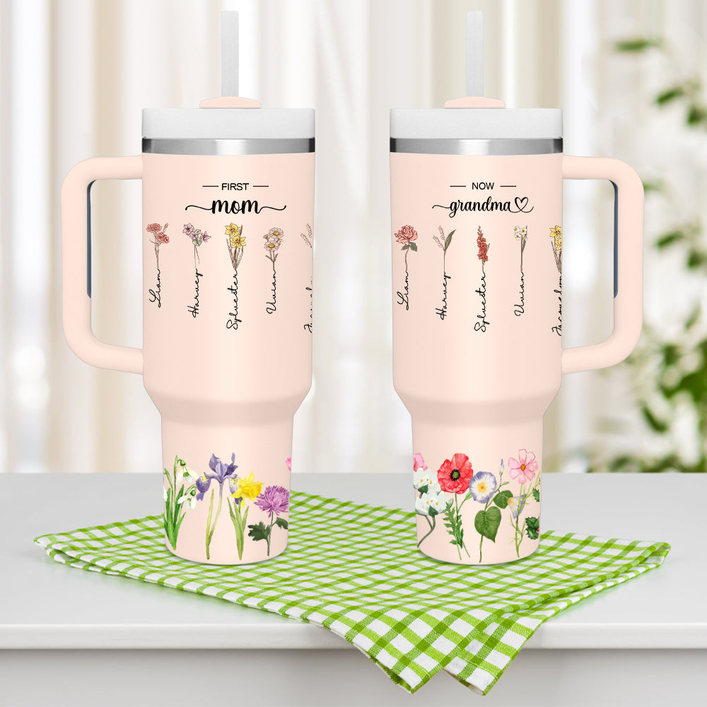 Kubek termiczny na Dzień Babci - prezent dla babci z imieniem 40oz