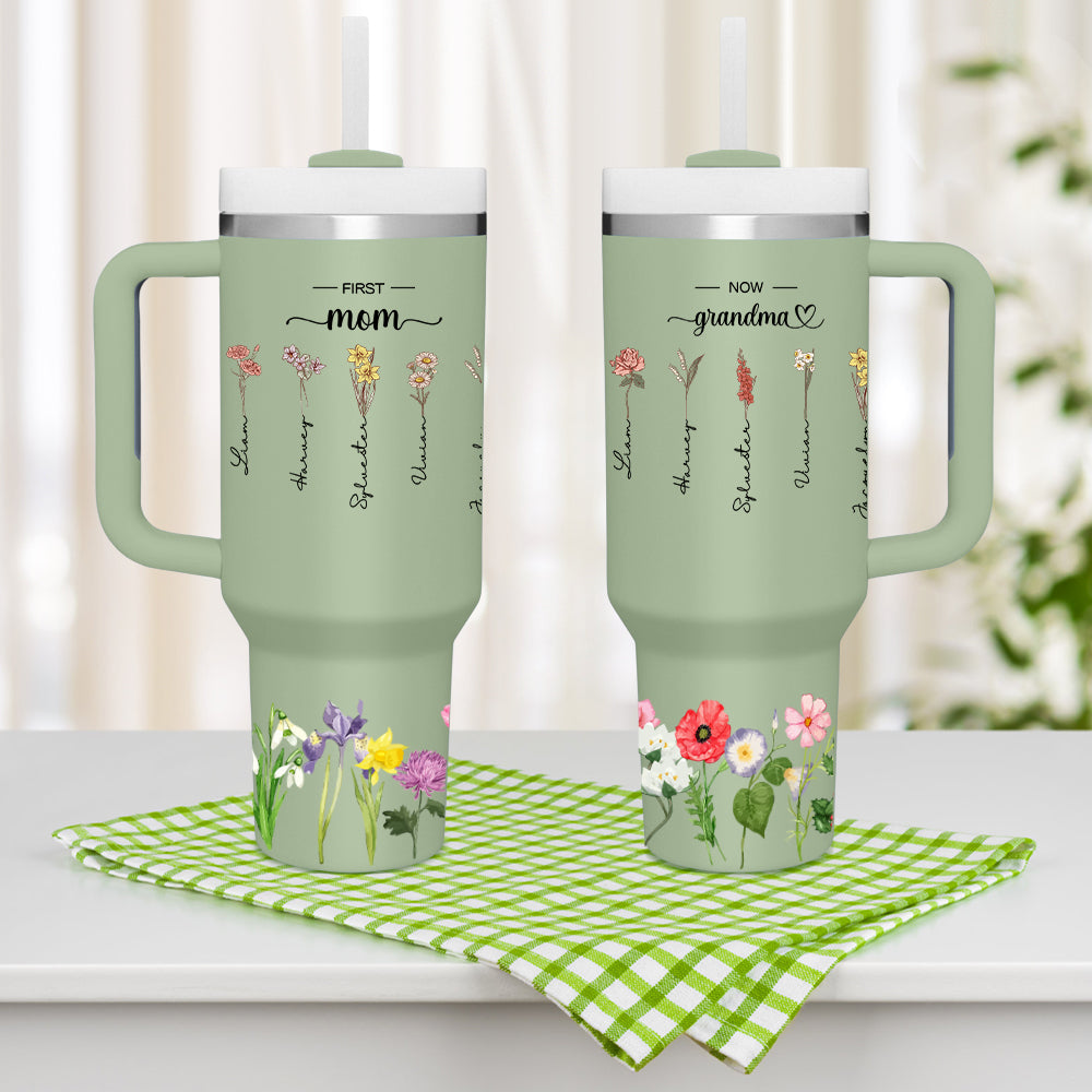 Kubek termiczny na Dzień Babci - prezent dla babci z imieniem 40oz