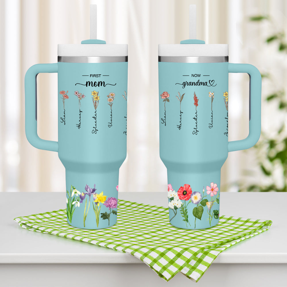 Kubek termiczny na Dzień Babci - prezent dla babci z imieniem 40oz