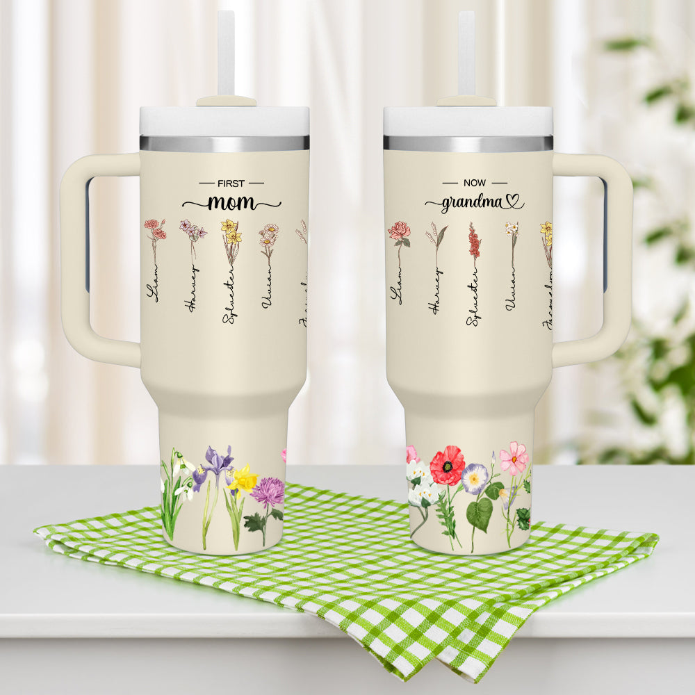 Kubek termiczny na Dzień Babci - prezent dla babci z imieniem 40oz