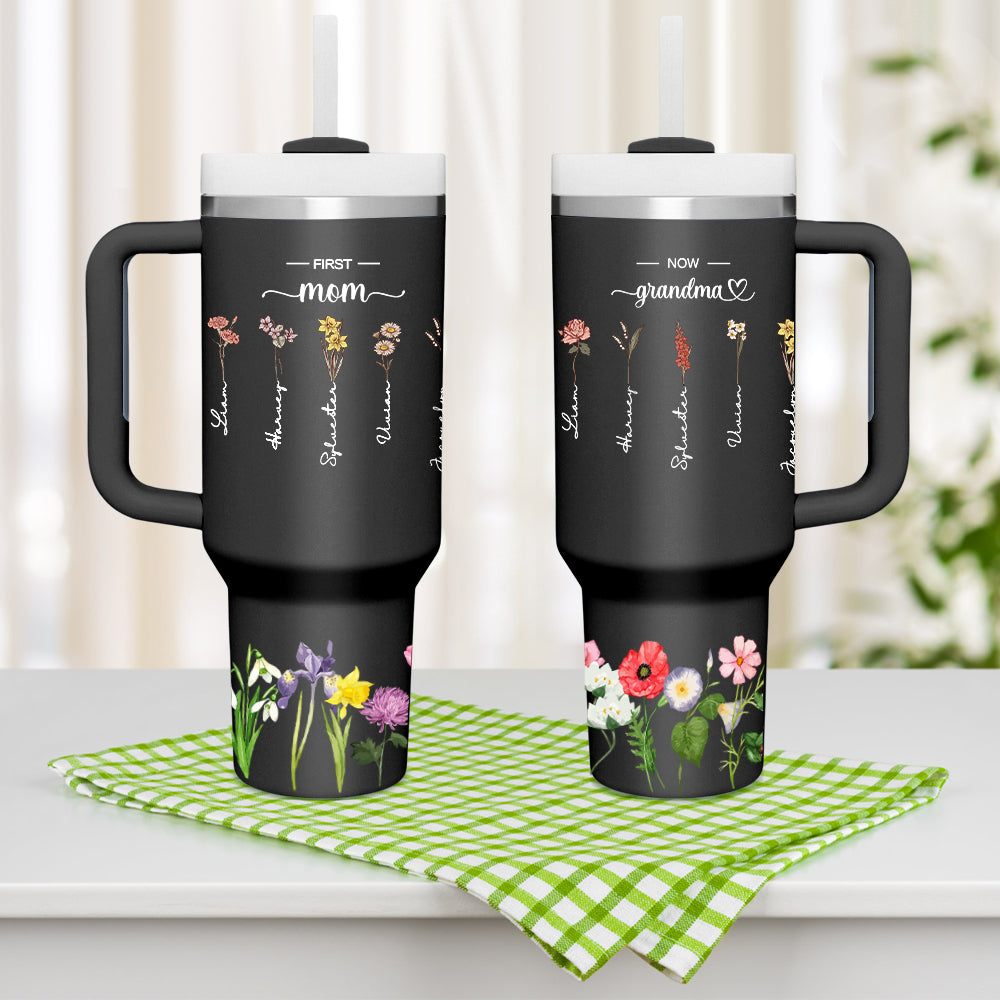 Kubek termiczny na Dzień Babci - prezent dla babci z imieniem 40oz