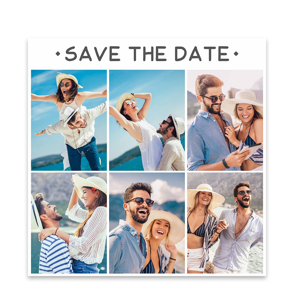 Personalizowana pościel z kolażem zdjęć na prezent dla pary na rocznicę