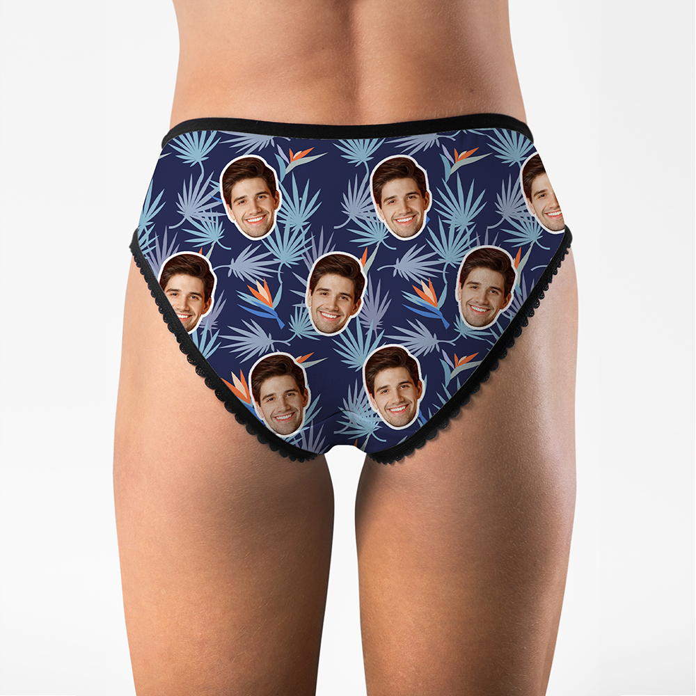 Personalizowana bielizna z zdjęciem dla niej, kreatywny prezent na urodziny