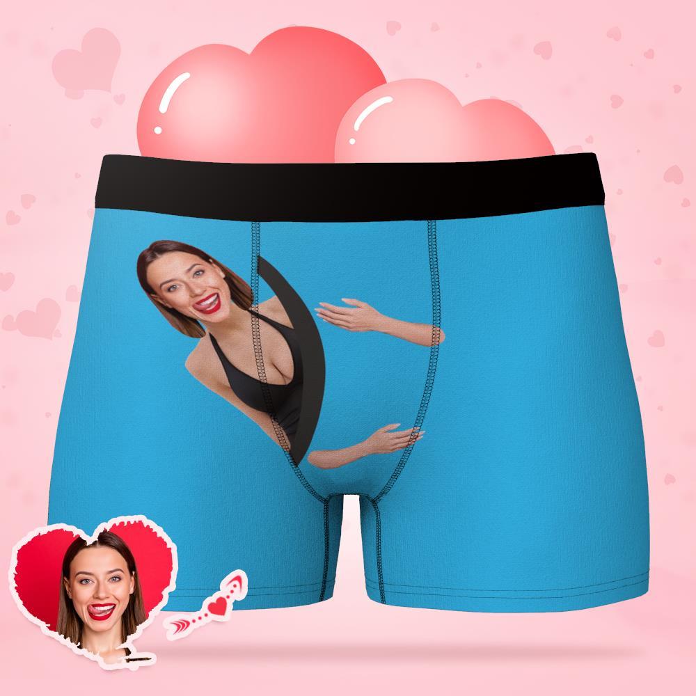 Personalizowane bokserki męskie z własnym zdjęciem na prezent dla niego