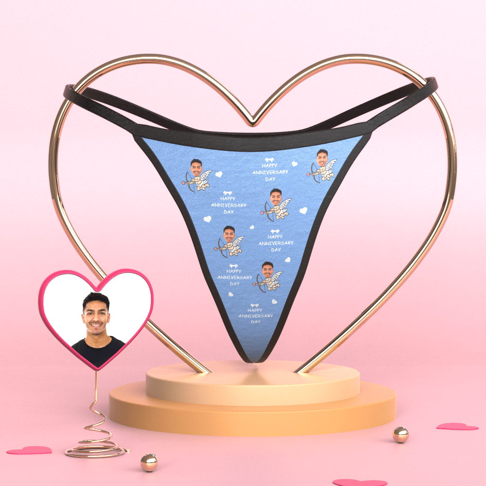 Personalizowane stringi na Walentynki, idealny prezent dla niej
