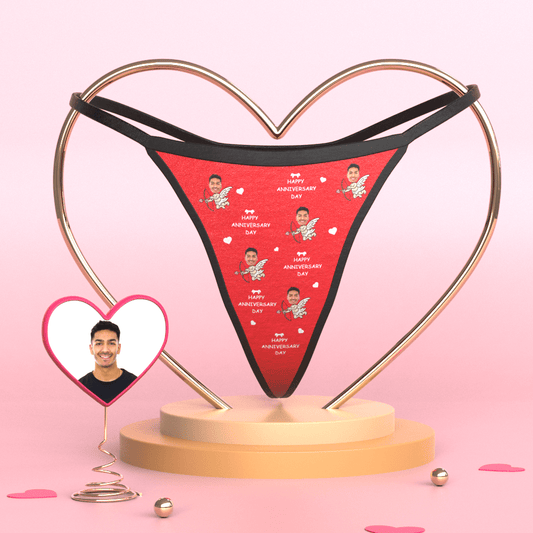 Personalizowane stringi na Walentynki, idealny prezent dla niej