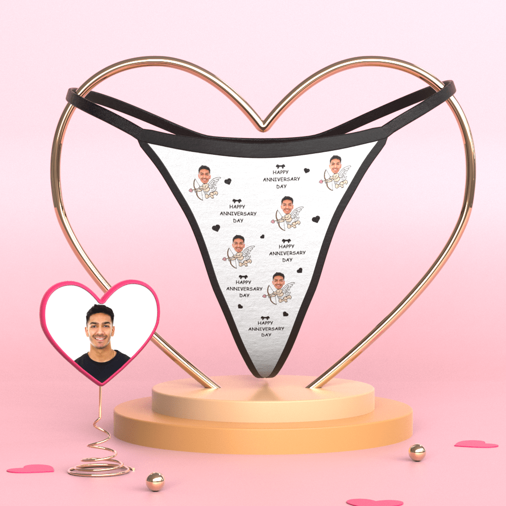 Personalizowane stringi na Walentynki, idealny prezent dla niej