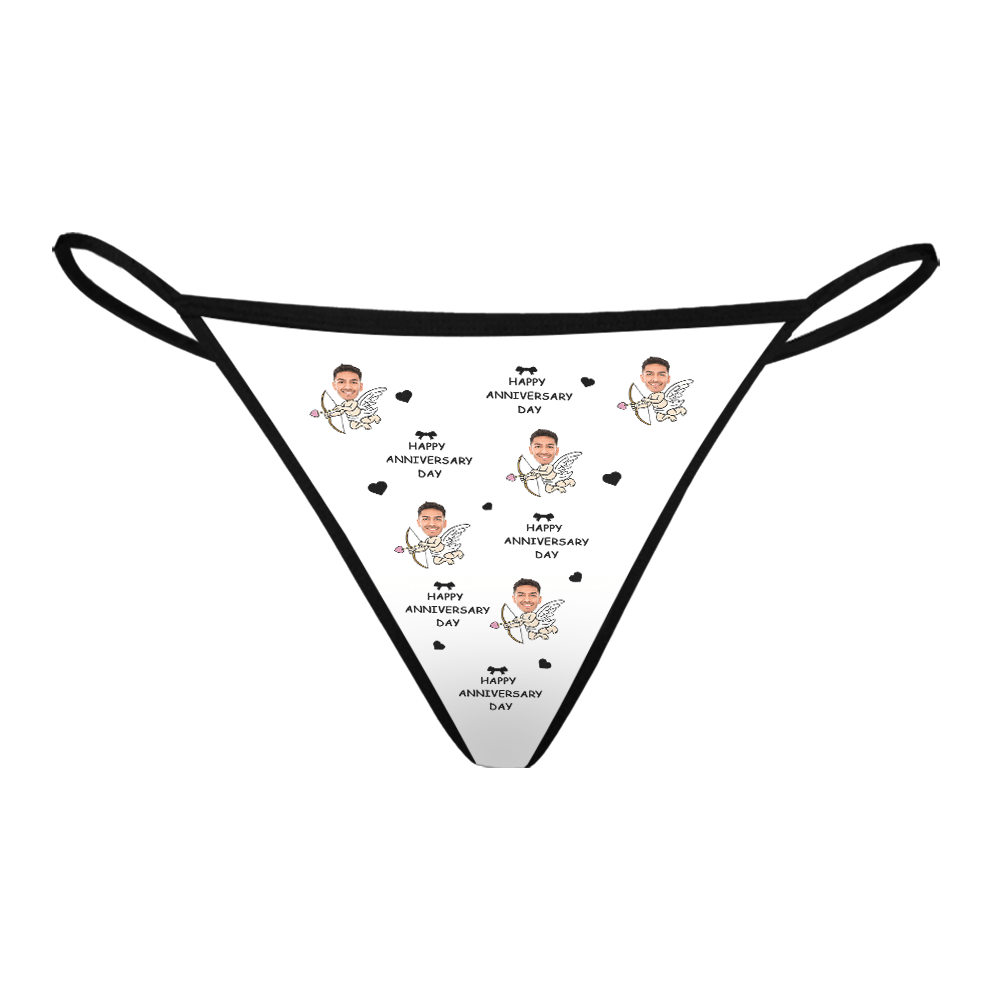 Personalizowane stringi na Walentynki, idealny prezent dla niej