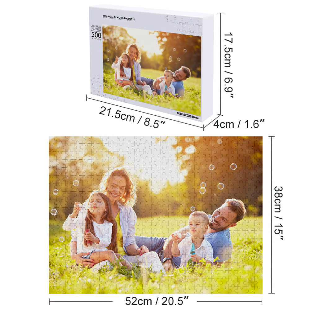 Puzzle na Dzień Babci i Dziadka - prezent dla dziadków 5 rozmiarów