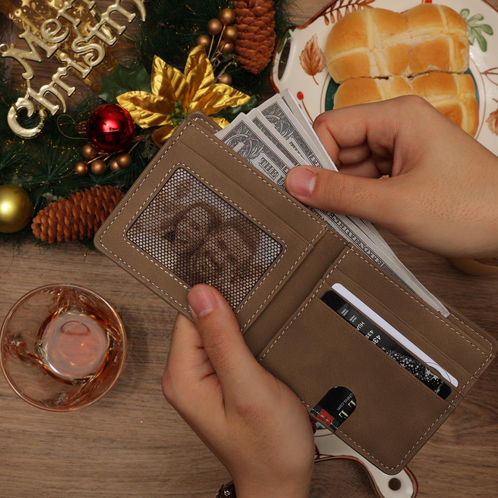 Portfel na Dzień Dziadka - prezent dla dziadka z personalizowanym zdjęciem