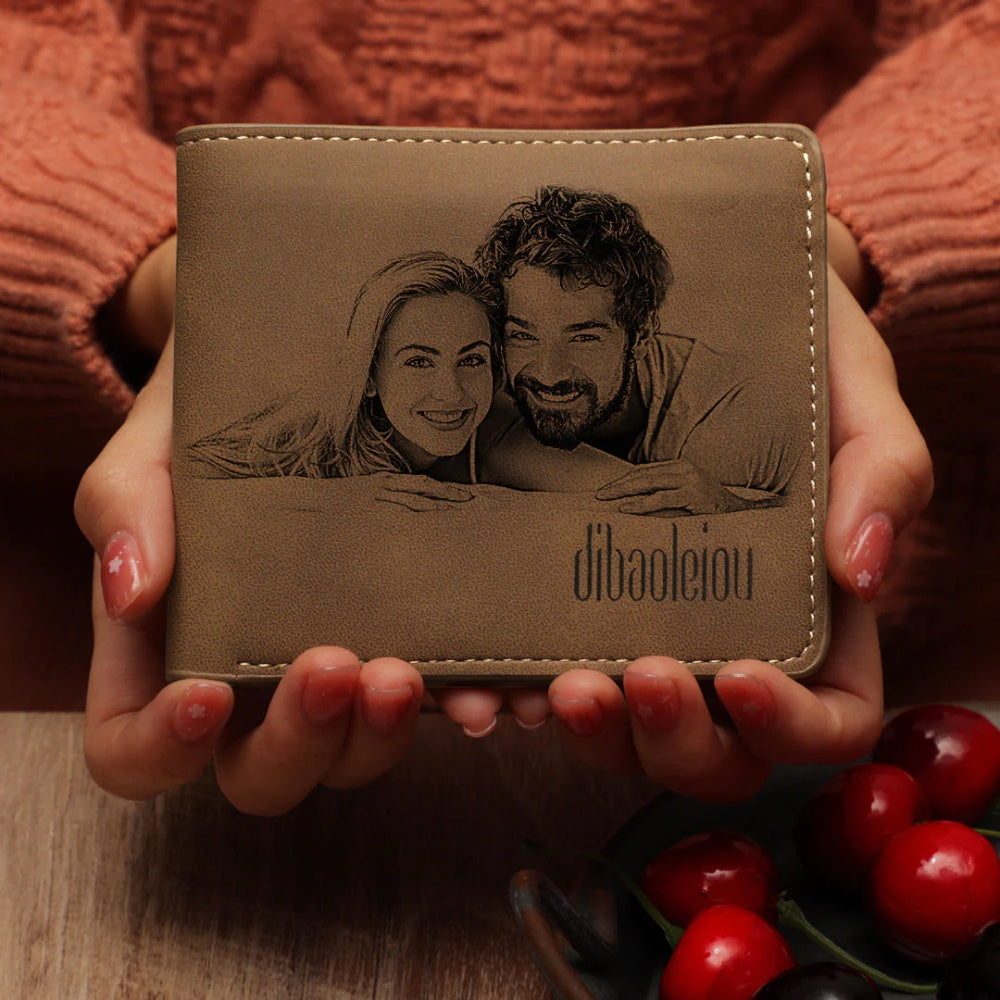 Portfel na Dzień Dziadka - prezent dla dziadka z personalizowanym zdjęciem