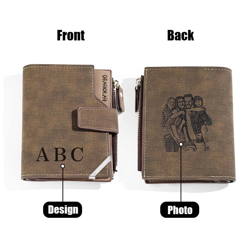 Portfel dla dziadka na Dzień Dziadka - prezent dla dziadka z personalizacją