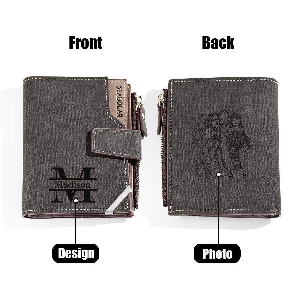 Portfel dla dziadka na Dzień Dziadka - prezent dla dziadka z personalizacją