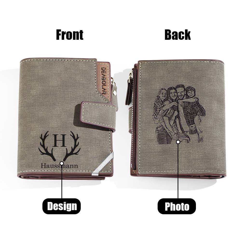 Portfel dla dziadka na Dzień Dziadka - prezent dla dziadka z personalizacją